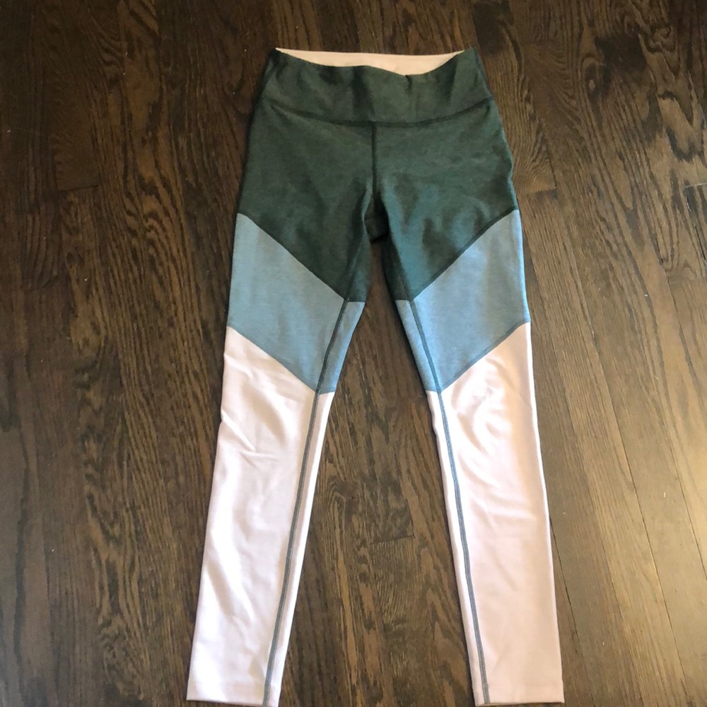 Outdoor Voices Tri-Color Leggings